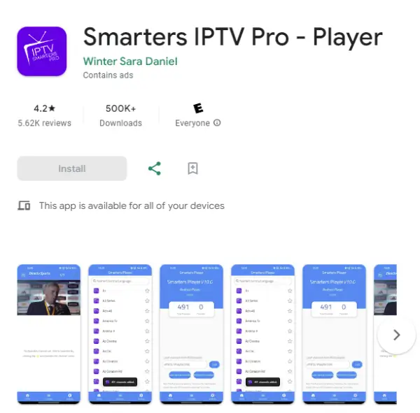 IPTV Smarters App